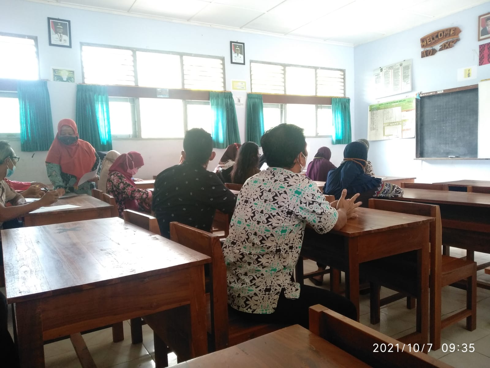 Kamis persetujuan PTM SMPN 1 Kokap